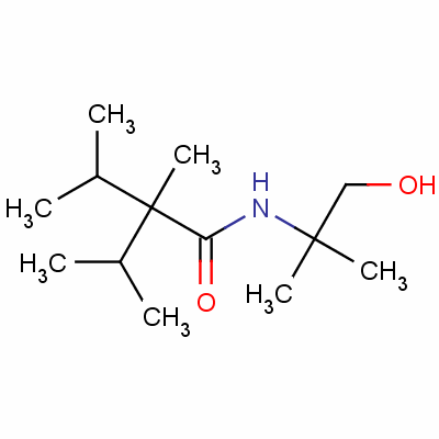 N-(2-hydroxy-1,1-dimethylethyl)-2-isopropyl-2,3-dimethylbutyramide Structure,51115-76-5Structure