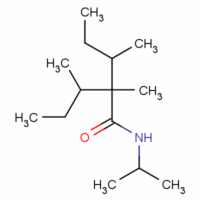 N-isopropyl-2,3-dimethyl-2-(1-methylpropyl)valeramide Structure,51115-83-4Structure