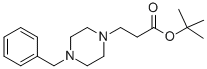 4-Tert-butyl 3-(4-benzylpiperazino)propionate Structure,511240-23-6Structure