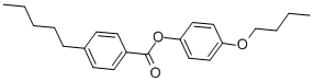 4-N-pentylbenzoicacid4-n-butoxyphenylester Structure,51128-24-6Structure