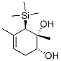 4-Cyclohexene-1,2-diol, 1,5-dimethyl-6-(trimethylsilyl)-, (1r,2r,6r)-(9ci) Structure,511544-31-3Structure