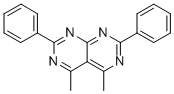 4,5-Dimethyl-2,7-diphenylpyrimido[4,5-d]pyrimidine Structure,51164-88-6Structure