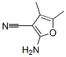 2-Amino-4,5-dimethyl-3-furancarbonitrile Structure,5117-88-4Structure