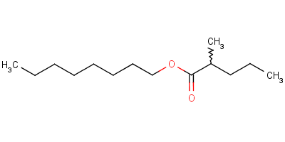 (S)-2-甲基戊酸辛酯結(jié)構(gòu)式_51183-44-9結(jié)構(gòu)式