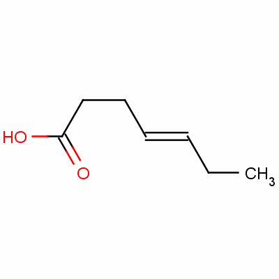 (E)-hept-4-enoic acid Structure,51193-78-3Structure