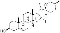 薯蕷皂苷元結構式_512-06-1結構式