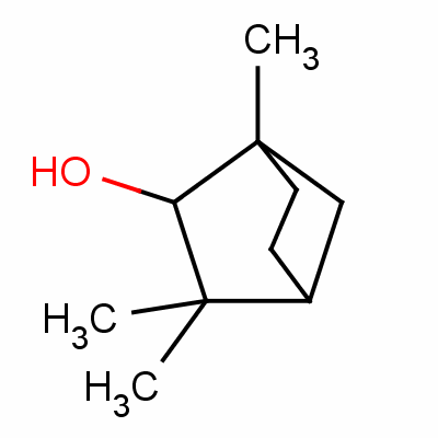 Bicyclo[2.2.1]heptan-2-ol, 1,3,3-trimethyl-, (1s-endo)- Structure,512-13-0Structure