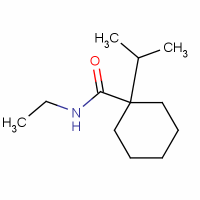 N-ethyl-1-isopropylcyclohexanecarboxamide Structure,51200-95-4Structure