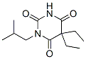 5,5-Diethyl-1-(2-methylpropyl)-2,4,6(1h,3h,5h)-pyrimidinetrione Structure,51209-91-7Structure