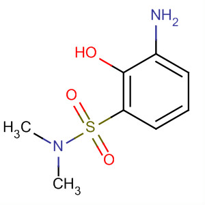 3-Amino-2-hydroxy-n,n-dimethylbenzenesulfonamide Structure,512190-97-5Structure