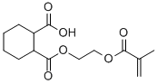 1,2-Cyclohexanedicarboxylicacid,mono[2-[(2-methyl-1-oxo-2-propenyl)oxy]ethyl] Structure,51252-88-1Structure