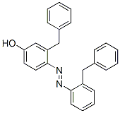 3-(Phenylmethyl)-4-[[2-(phenylmethyl)phenyl ]azo]phenol Structure,51284-77-6Structure