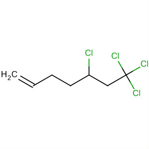 5,7,7,7-Tetrachloro-1-heptene Structure,51287-99-1Structure