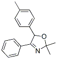 2,5-Dihydro-2,2-dimethyl-5-(4-methylphenyl)-4-phenyloxazole Structure,51304-31-5Structure