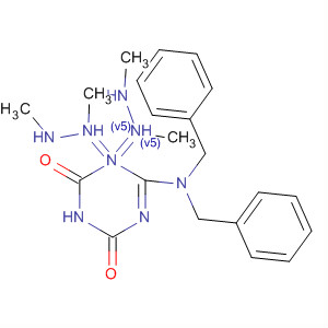 N,n’-bis(dimethylamino)-n’’,n’’-dibenzyl-1,3,5-triazine-2,4,6-triamine Structure,51304-96-2Structure