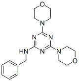 2,4-Bismorpholino-6-benzylamino-1,3,5-triazine Structure,51304-99-5Structure