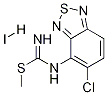 (5-Chloro-2,1,3-benzothiadiazol-4-yl)-carbamimidothioic acid methyl ester hydriodide salt Structure,51323-03-6Structure