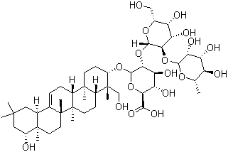 大豆皂苷 bb結構式_51330-27-9結構式