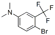 4-Bromo-N,N-dimethyl-3-(trifluoromethyl)aniline Structure,51332-24-2Structure