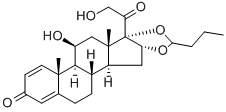 Budesonide Structure,51333-22-3Structure