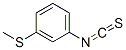 3-(Methylthio)phenyl isothiocyanate Structure,51333-80-3Structure