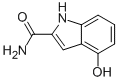 1H-indole-2-carboxamide, 4-hydroxy- Structure,51336-53-9Structure