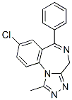 8-Chloro-1-methyl-6-phenyl-4h-[1,2,4]triazolo[4,3-a][1,4]benzodiazepine Structure,51339-48-1Structure