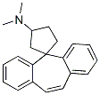 N,n-dimethylspiro[5h-dibenzo[a,d]cycloheptene-5,1’-cyclopentan]-3’-amine Structure,51360-00-0Structure