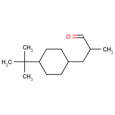 4-(Tert-butyl)-alpha-methylcyclohexanepropionaldehyde Structure,51367-70-5Structure