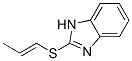 1H-benzimidazole,2-(1-propenylthio)-,(e)-(9ci) Structure,51388-95-5Structure