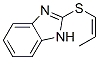 1H-benzimidazole,2-(1-propenylthio)-,(z)-(9ci) Structure,51388-96-6Structure