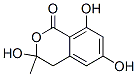 3,4-Dihydro-3,6,8-trihydroxy-3-methyl-1h-2-benzopyran-1-one Structure,51411-15-5Structure