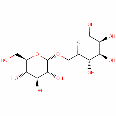 1-O-alpha-D-吡喃葡萄糖基-D-果糖結(jié)構(gòu)式_51411-23-5結(jié)構(gòu)式