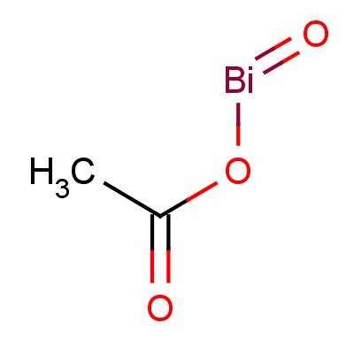 Bismuth(Ⅲ0)acetate oxide Structure,5142-76-7Structure