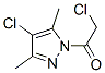 1H-pyrazole,4-chloro-1-(chloroacetyl)-3,5-dimethyl-(9ci) Structure,514218-23-6Structure