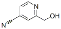 4-Pyridinecarbonitrile, 2-(hydroxymethyl)- Structure,51454-63-8Structure