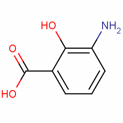 3-Amino-2-hydroxybenzoic acid Structure,51481-17-5Structure