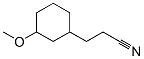 Cyclohexanepropanenitrile,3-methoxy-(9ci) Structure,514848-27-2Structure