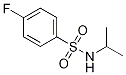 N-isopropyl-4-fluorobenzenesulfonamide Structure,515-47-9Structure