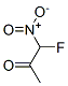 2-Propanone, 1-fluoro-1-nitro-(9ci) Structure,51502-59-1Structure