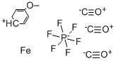 Tricarbonyl(2-methoxycyclohexadienylium) iron hexafluorophosphate Structure,51508-59-9Structure