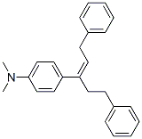 3-(4Dimethylamino-phenyl)-1,5-diphenylpent-2-en Structure,515132-00-0Structure