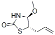 2-Thiazolidinone,4-methoxy-5-(2-propenyl)-,(4s,5s)-(9ci) Structure,515143-25-6Structure