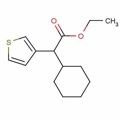 環(huán)己基-3-噻吩乙酸乙酯結(jié)構(gòu)式_51536-25-5結(jié)構(gòu)式