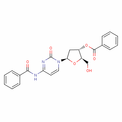 N4,3’-o-dibenzoyl-2’-deoxycytidine Structure,51549-49-6Structure