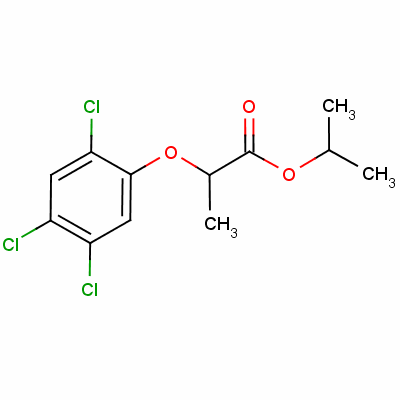 Isopropyl 2-(2,4,5-trichlorophenoxy)propionate Structure,51550-58-4Structure