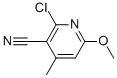 2-Chloro-3-cyano-6-methoxy-4-methyllpyridine Structure,51564-29-5Structure