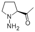 Ethanone,1-[(2s)-1-amino-2-pyrrolidinyl ]- Structure,515837-17-9Structure