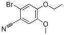 2-Bromo-4-ethoxy-5-methoxybenzonitrile Structure,515846-45-4Structure