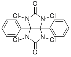 1,3,4,6-Tetrachloro-3alpha,6alpha-di-phenylglycouril Structure,51592-06-4Structure